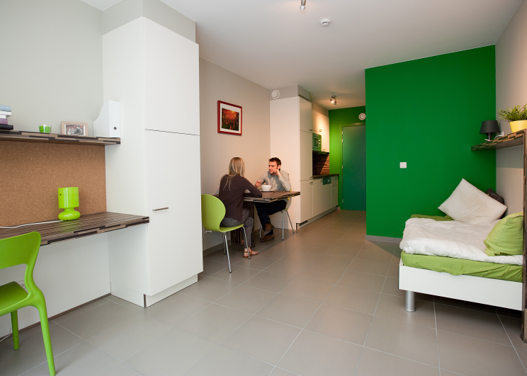 Open day Bruges Upkot student rooms in Bruges
