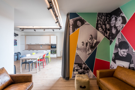 Campus Upkot - gemeenschappelijke keuken en chillspot