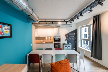 Buzz Upkot - Gemeenschappelijke keuken en chillspot